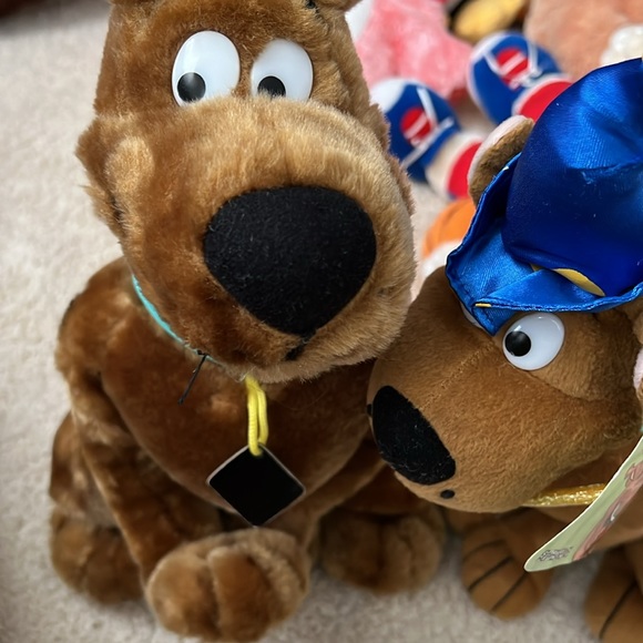 Set of 2 Scooby Doo Stuffed Toy - New - Picture 2 of 10